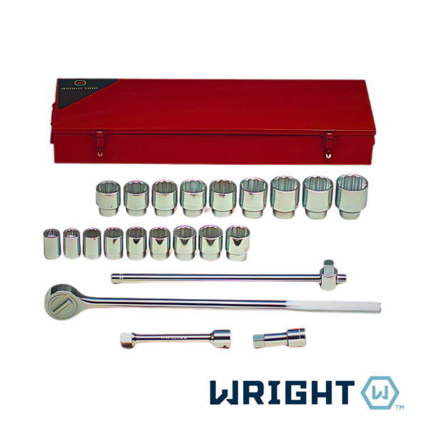 Juego de Copas de 22 Piezas de ⅞" a 2" WRIGHT TOOL (623)