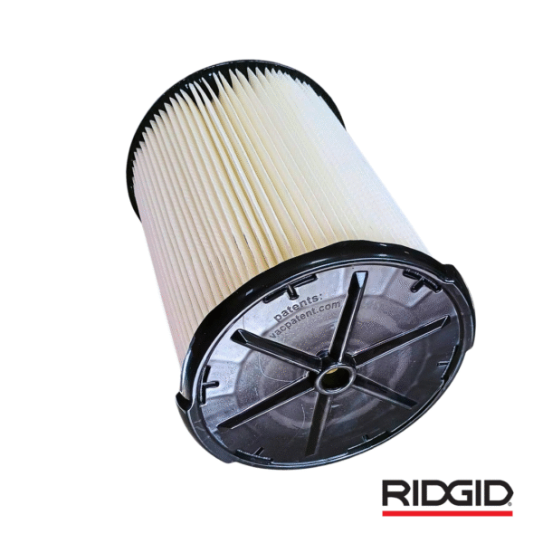 Filtro Papel VF4000 para aspiradoras 6 a 16 gls RIDGID (72947) - Image 2